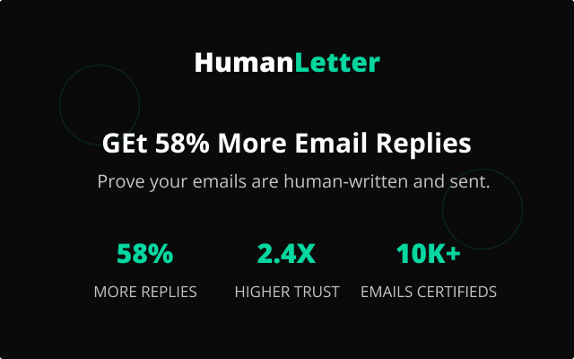 HumanLetter: Certify Your Human Touch.
