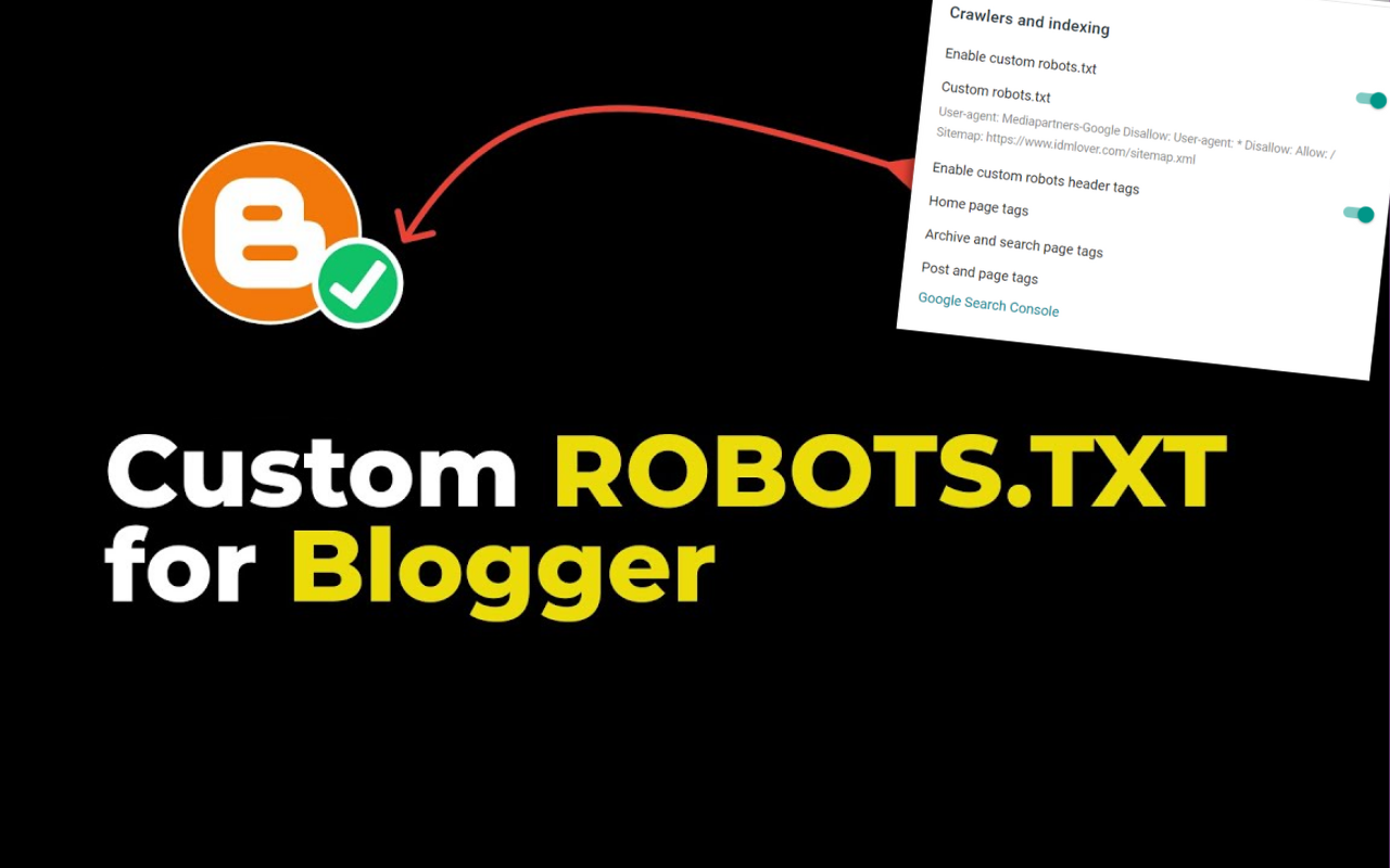 Free » Custom Robots txt Generator for Blogger