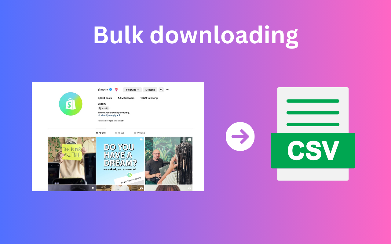 IGFollow - Ins关注者导出工具