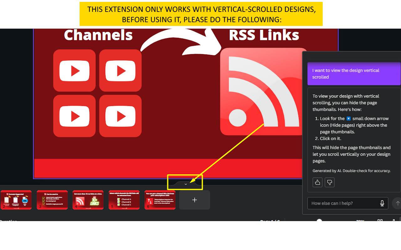 Extract Text for Canva