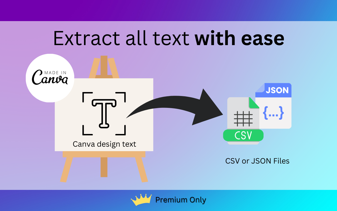 Extract Text for Canva
