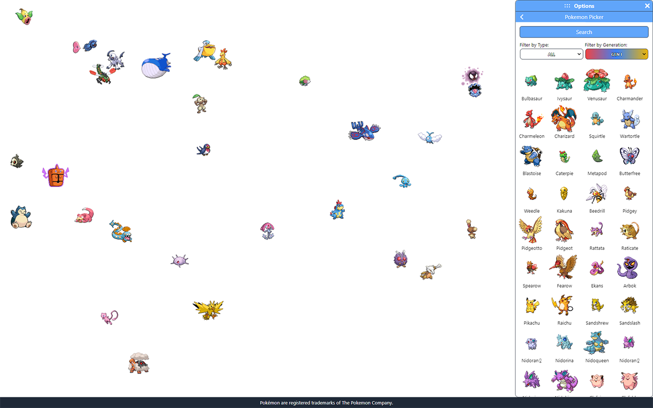 PokeTab - Pokemon in your New Tab