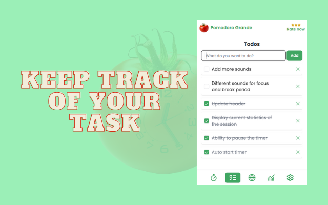 Pomodoro Grande: Advanced Pomodoro Timer