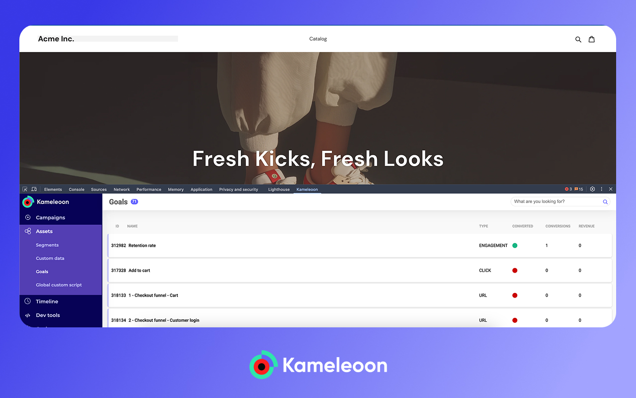 Kameleoon Debug Assistant