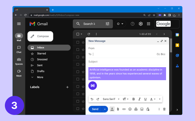 WriteMe.ai - AI powered writing assistant