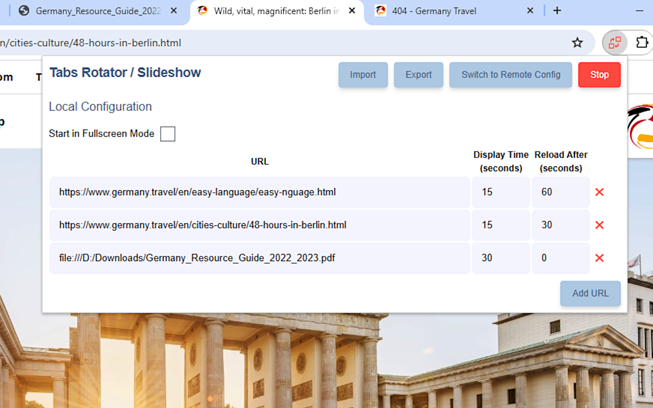 Tabs Rotator / Slideshow
