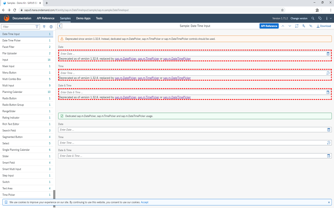 UI5 Deprecated Control Checker