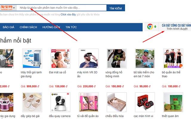 Công cụ đặt hàng - muahangtaobao.com.vn