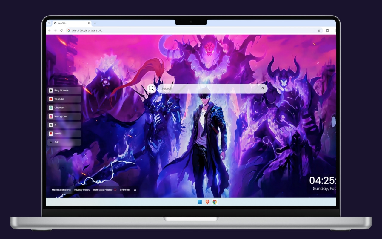 Solo Leveling Shadow Monarch Live Wallpaper