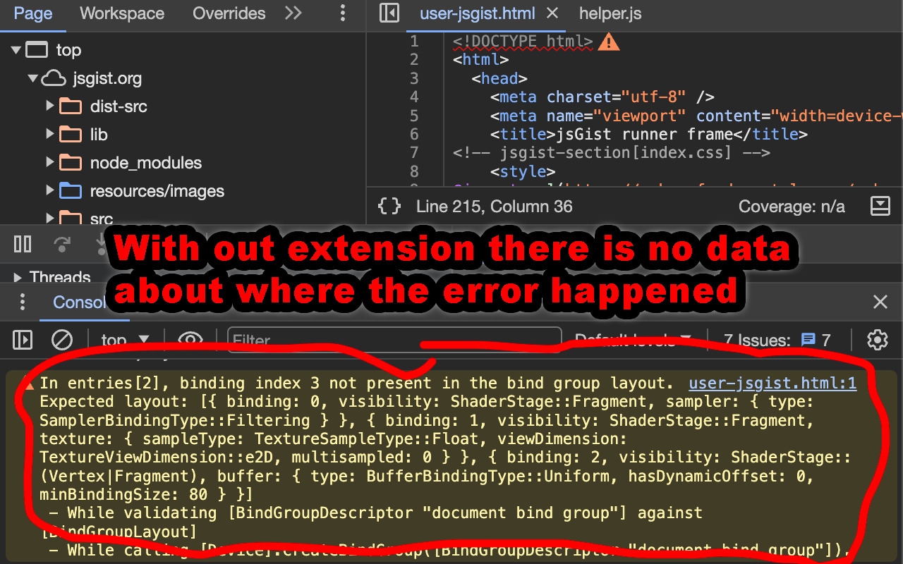 WebGPU Dev Extension