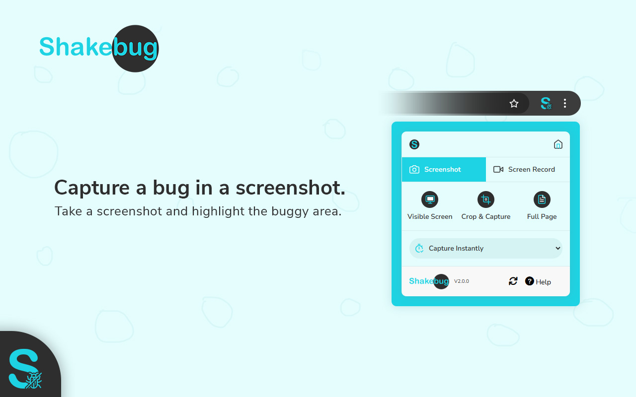 Screen Recorder with Bug Reports – Shakebug