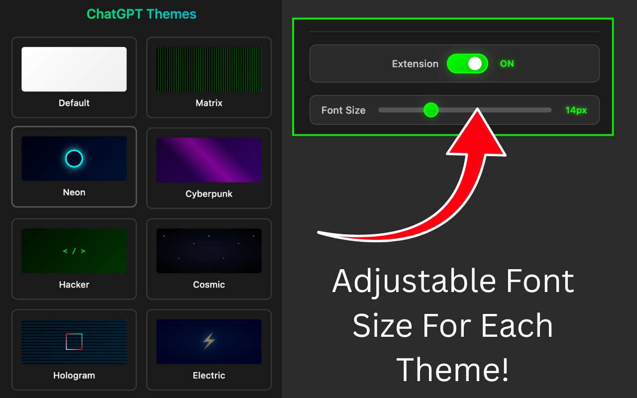 Custom Themes for ChatGPT - Skins, Dark Mode & UI Styles