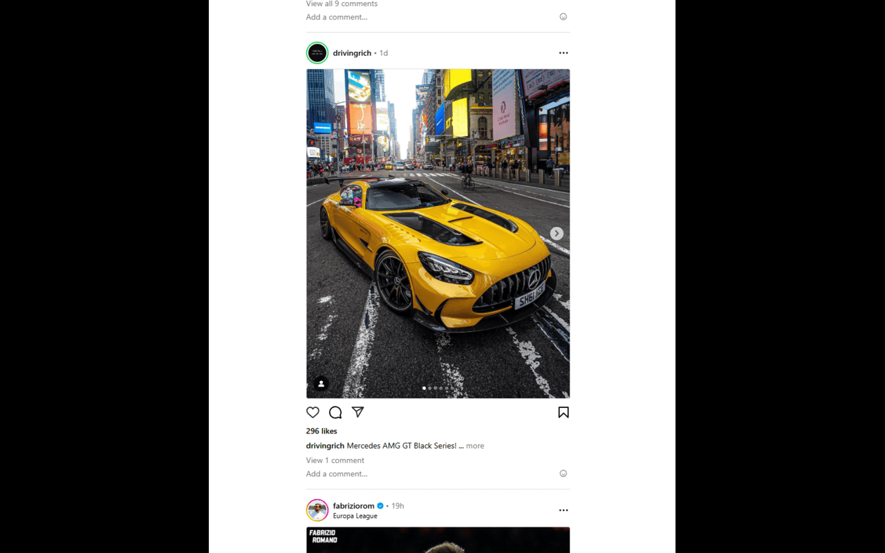 Instagram Fullscreen Viewer