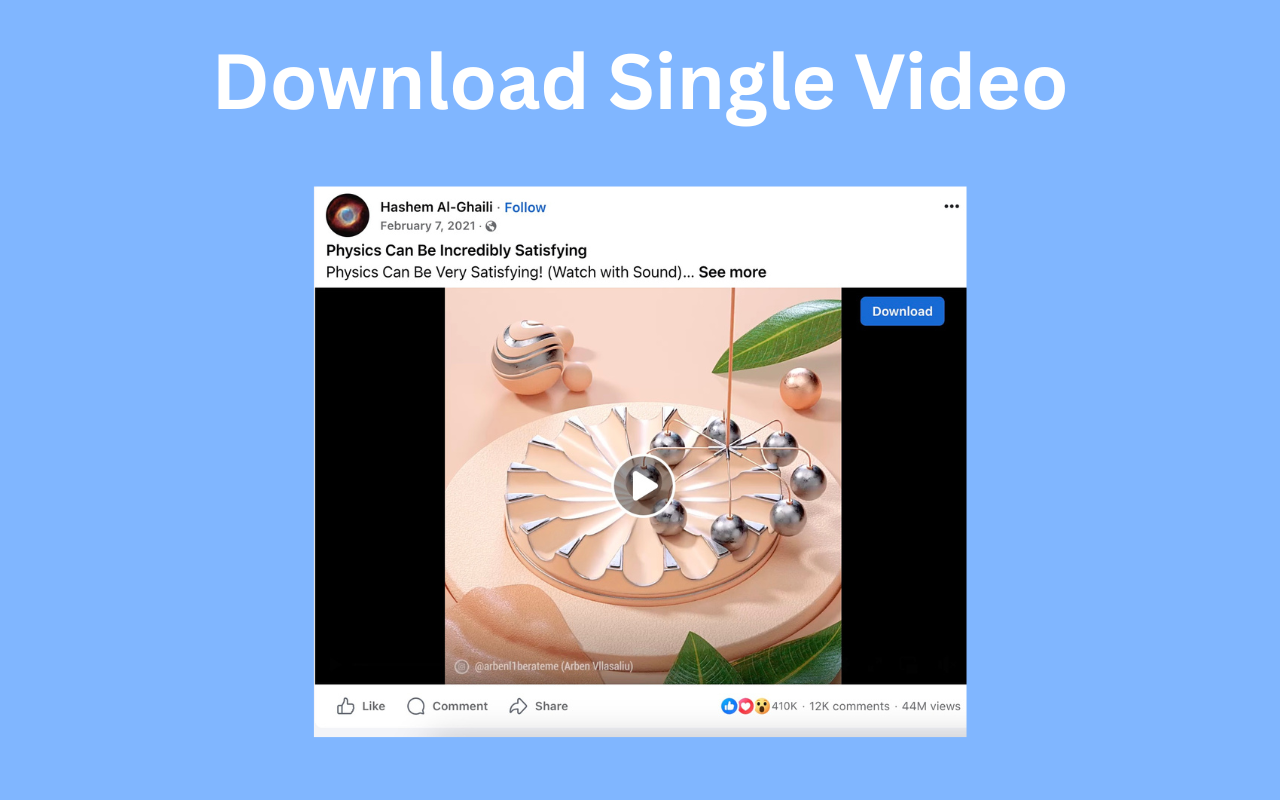 Facebook Videos Downloader - Save FB Videos
