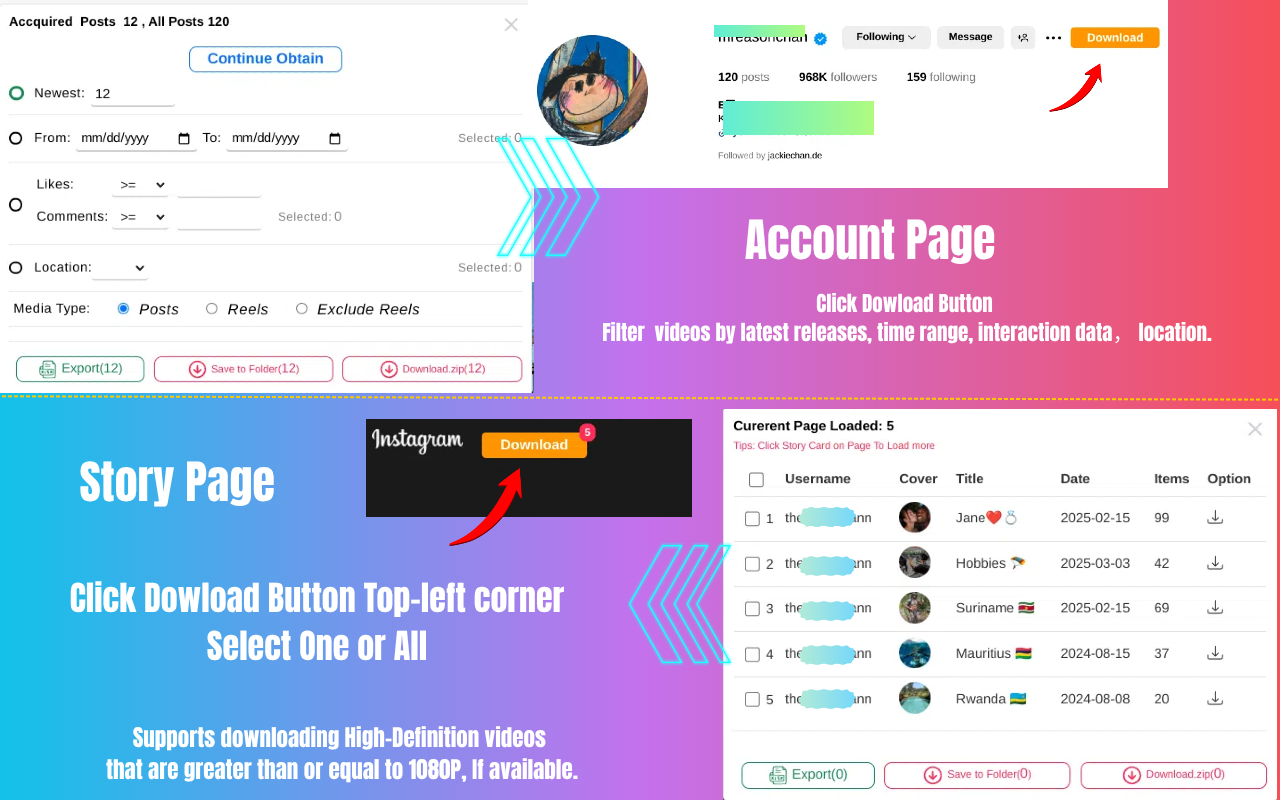 HD Downloader for Instagram - High Definition Video