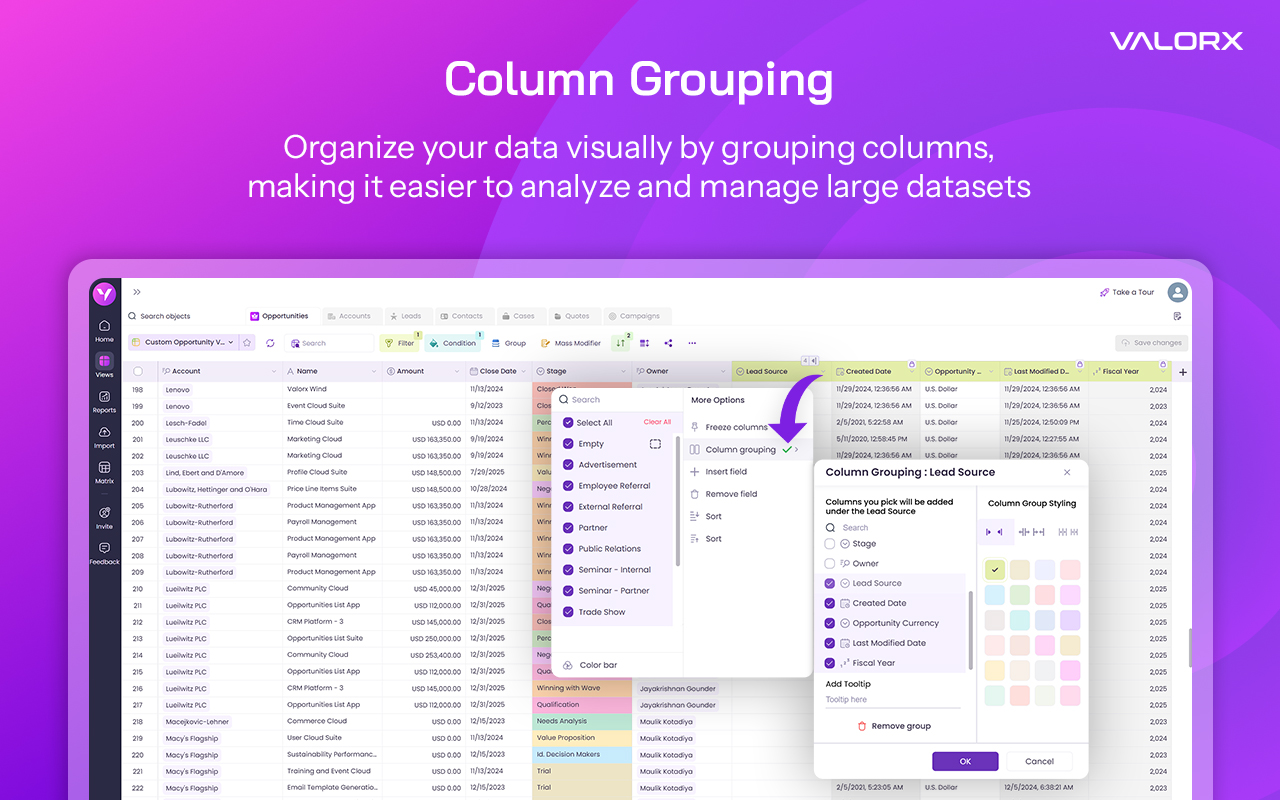 Valorx Wave for Salesforce