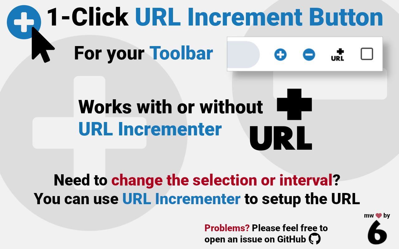 URL Increment Button