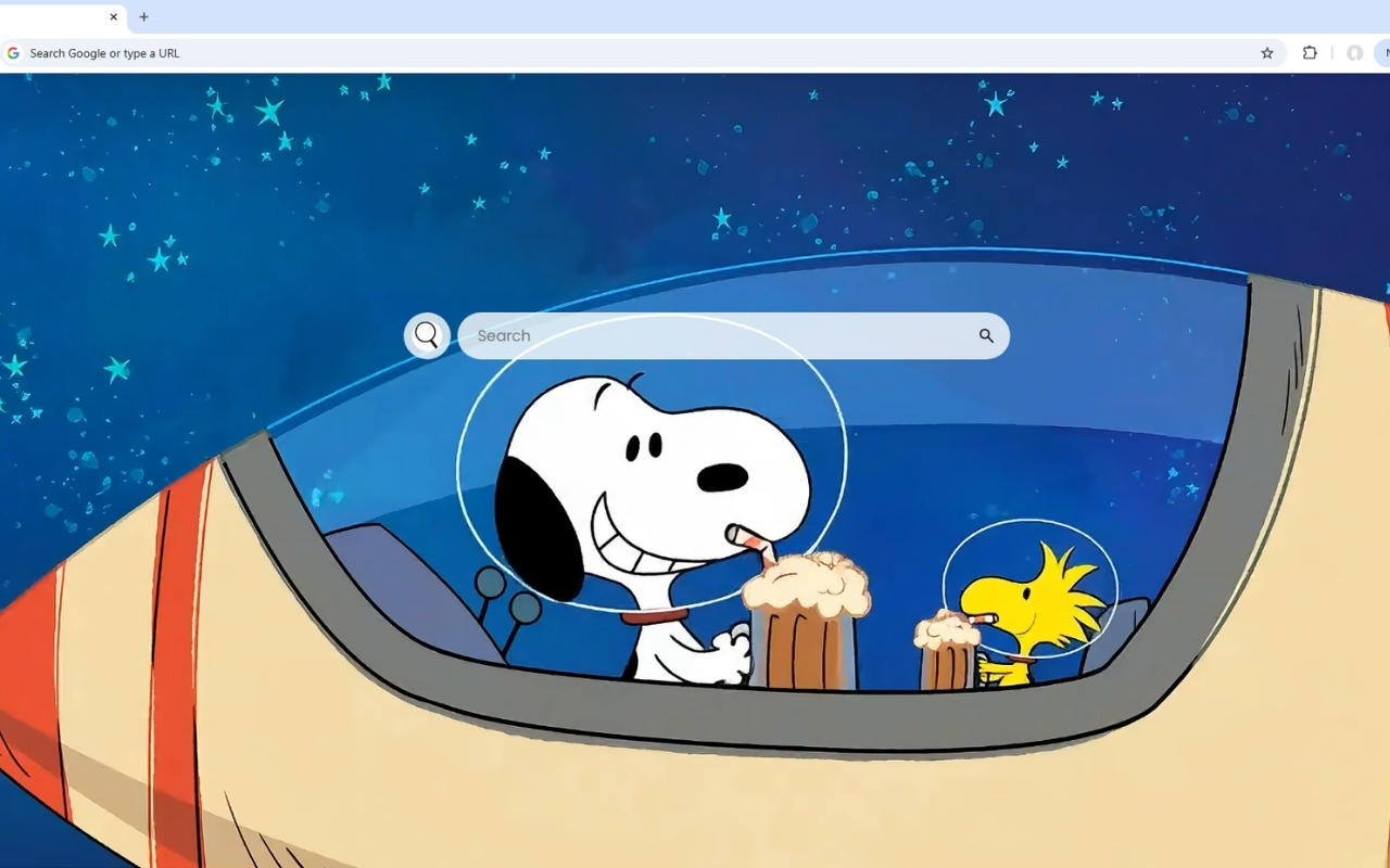 Snoopy and Woodstock Live Wallpaper