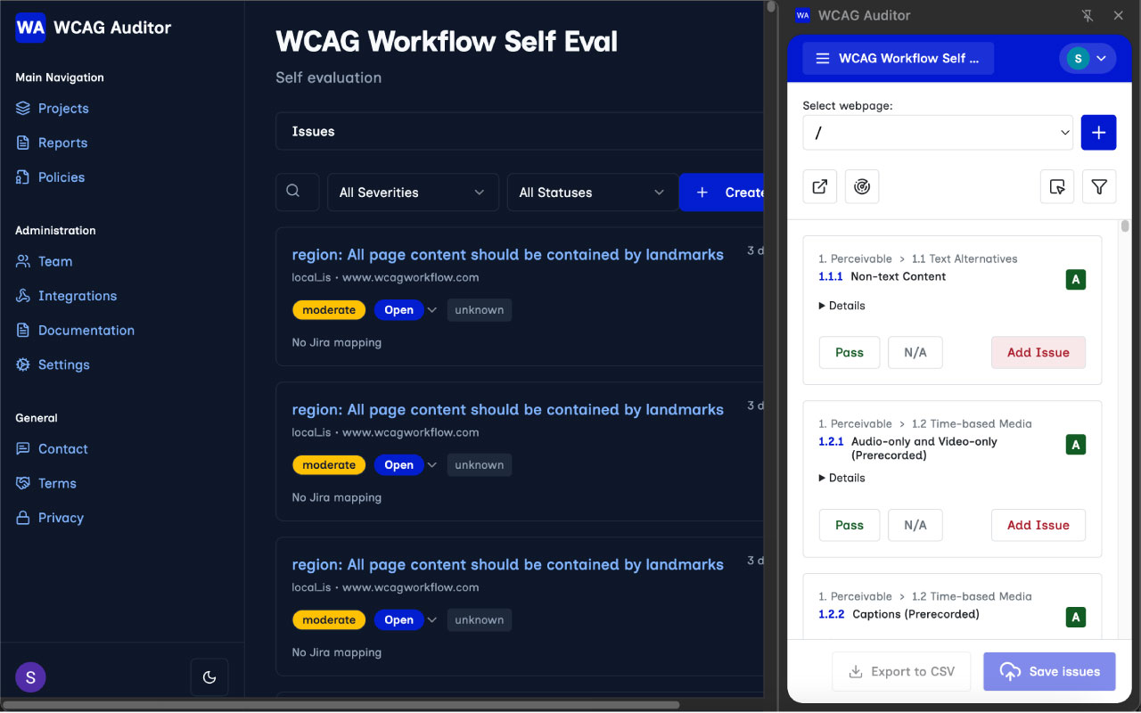 WCAG Auditor