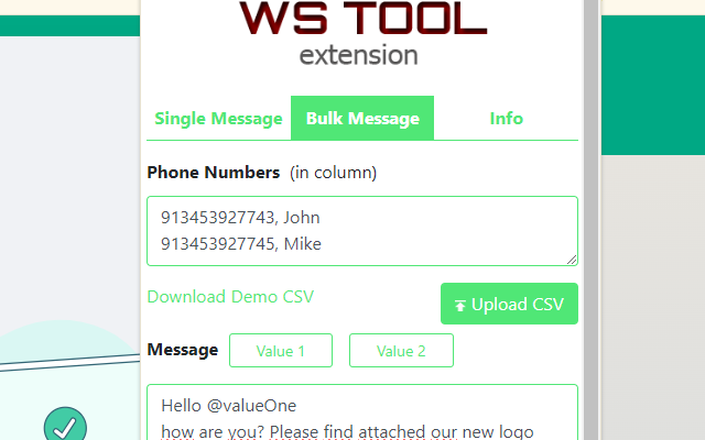 WhatSender WA Bulk Message Sender