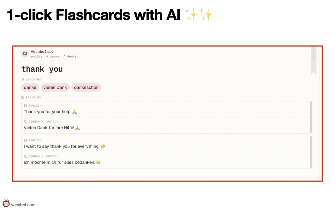Vocabbi: Learn Languages 
