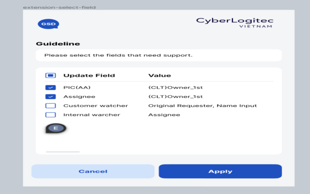 GSD Assistant for TEST/STG