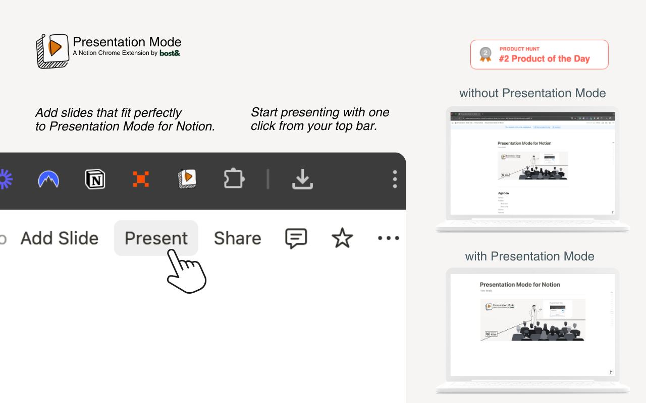Presentation Mode for Notion