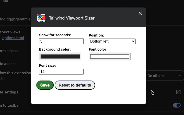 Tailwind Viewport Sizer