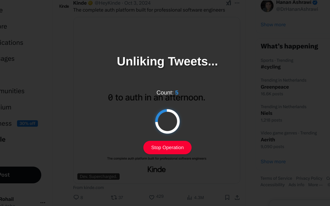 Mass Tweet Deletions & more | TweetStorm.ai