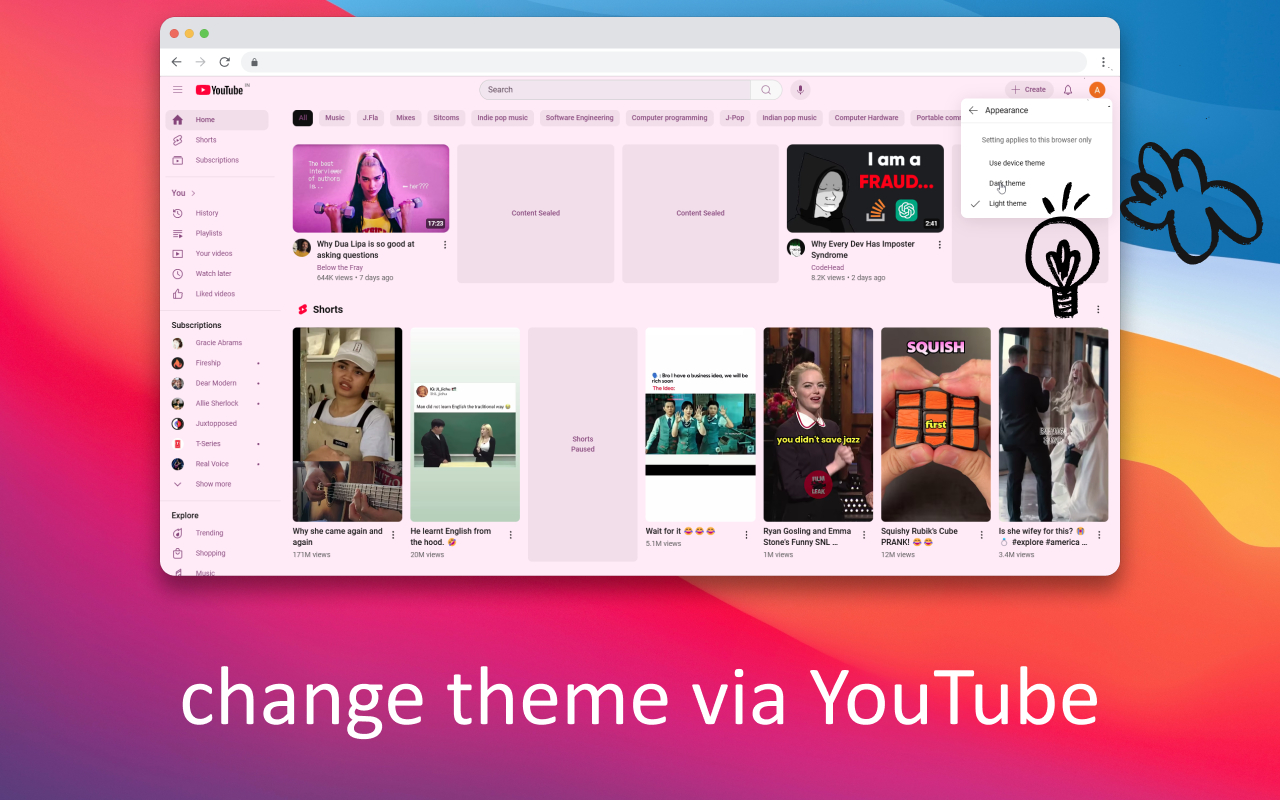 YouTube™ Focus Mode - Study & Work Without Distractions