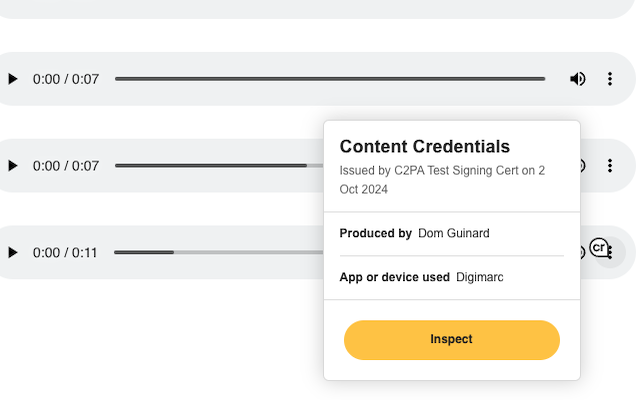 C2PA Content Credentials