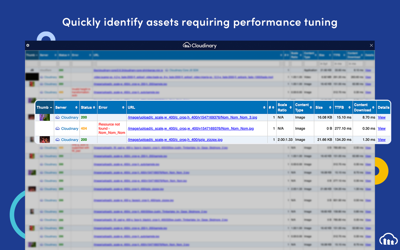 Cloudinary Media Inspector