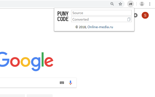 PunyCode Converter