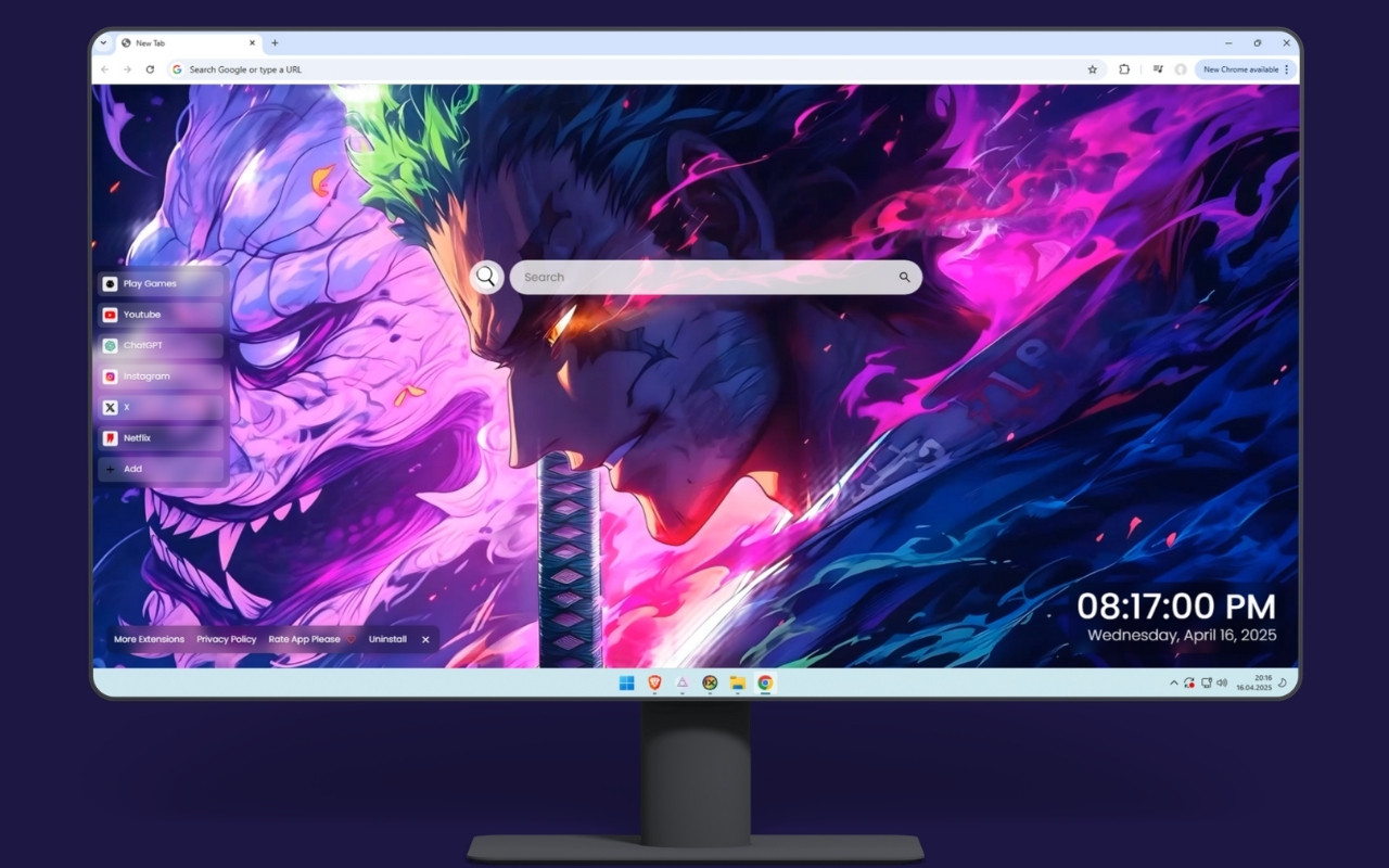 Swordsman Roronoa Zoro Live Wallpaper