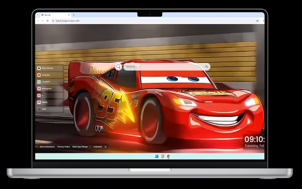 Lightning McQueen Live Wallpaper