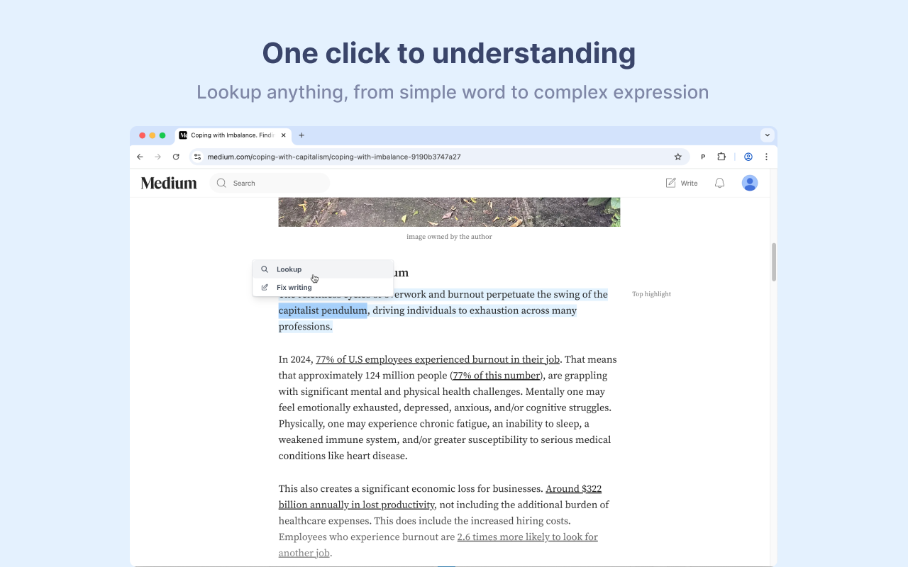 Pickvocab: AI-powered Dictionary & Writing Assistant