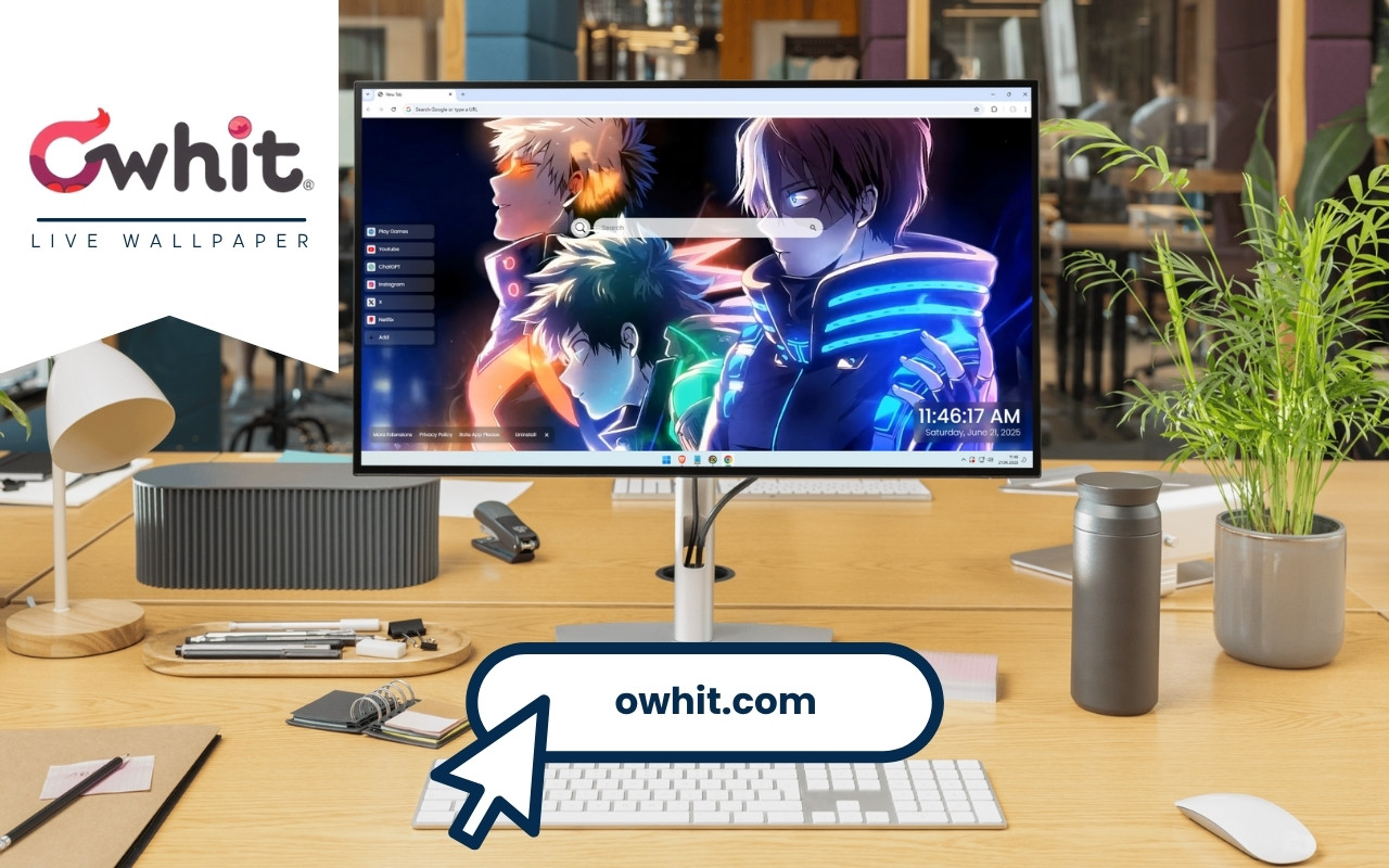 My Hero Academia Neon Live Wallpaper