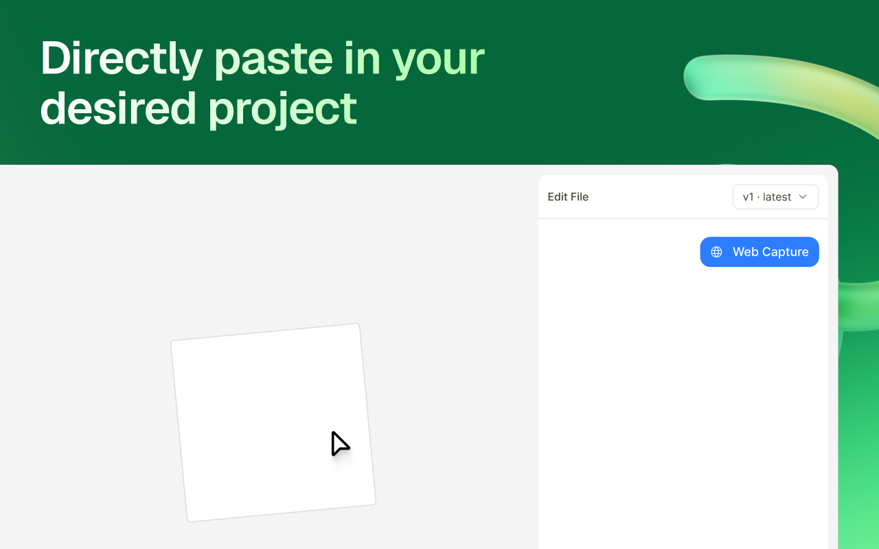 Web Capture - HTML to React with MagicPath