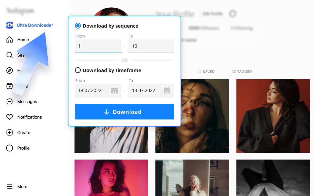 Ultra Downloader for Instagram