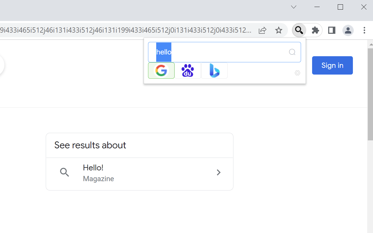 搜索助手（AI）