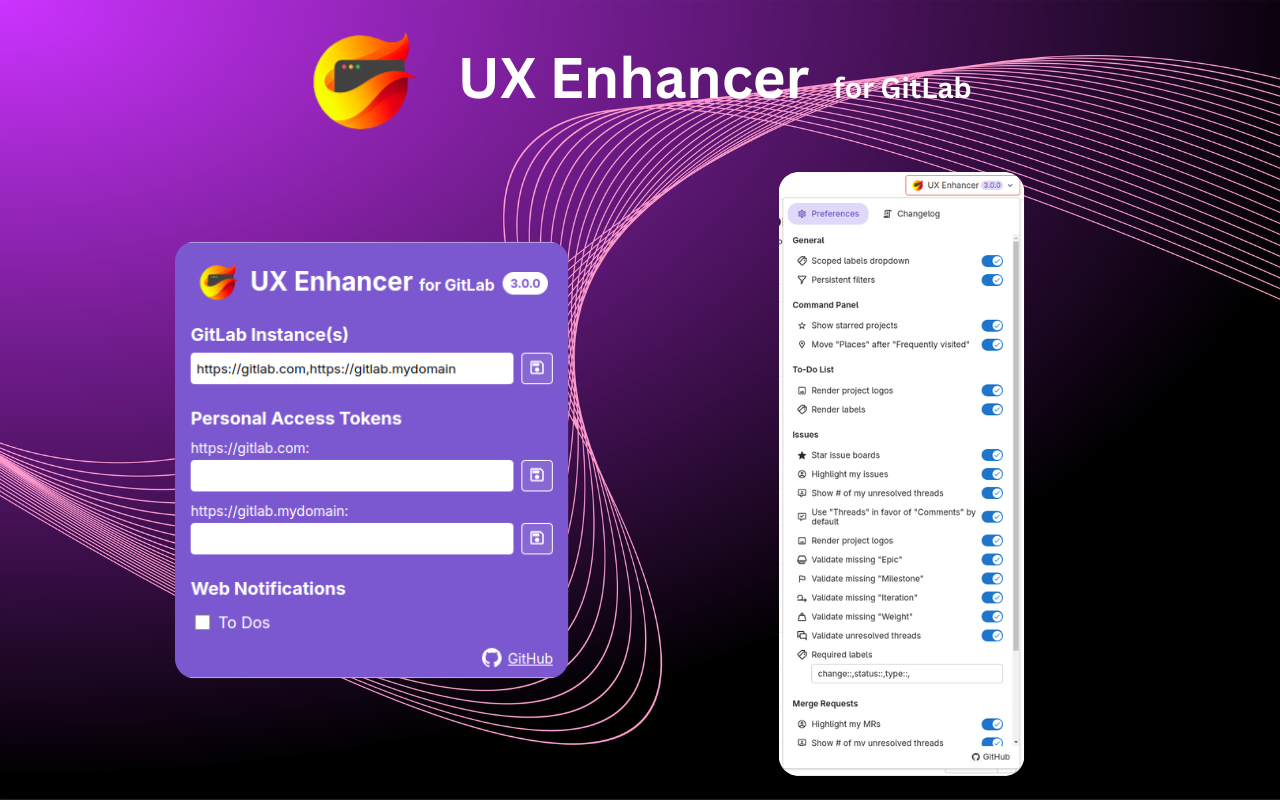 UX Enhancer for GitLab
