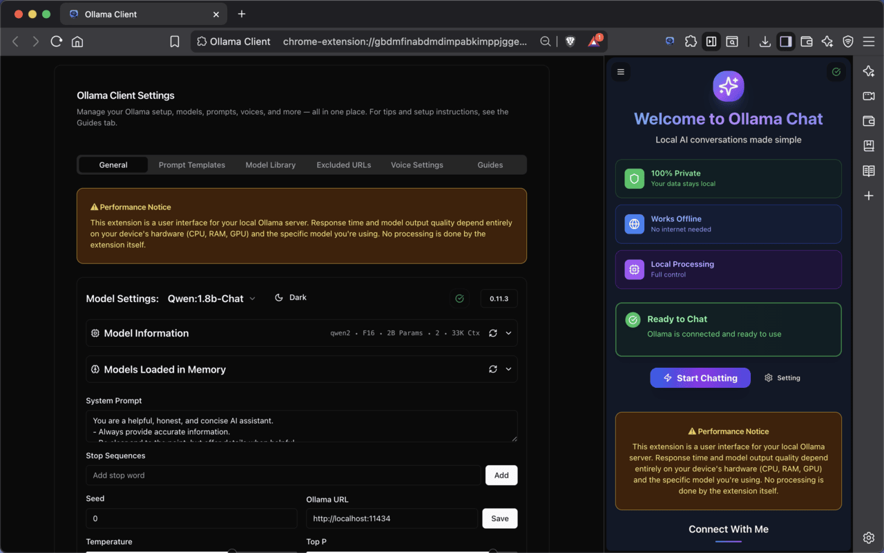 Ollama Client - Chat with Local LLM Models