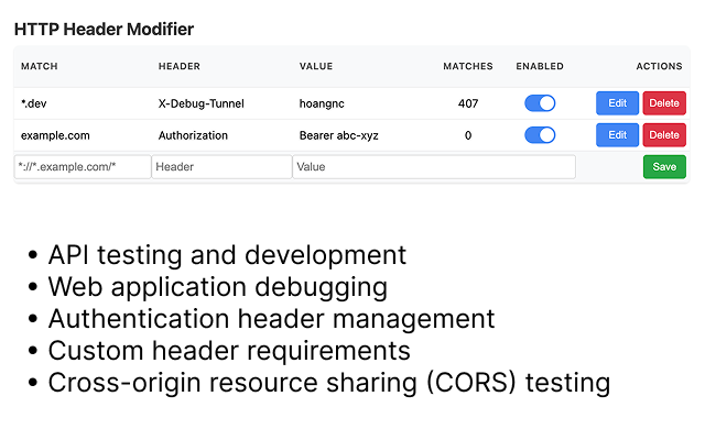 HTTP Header Modifier