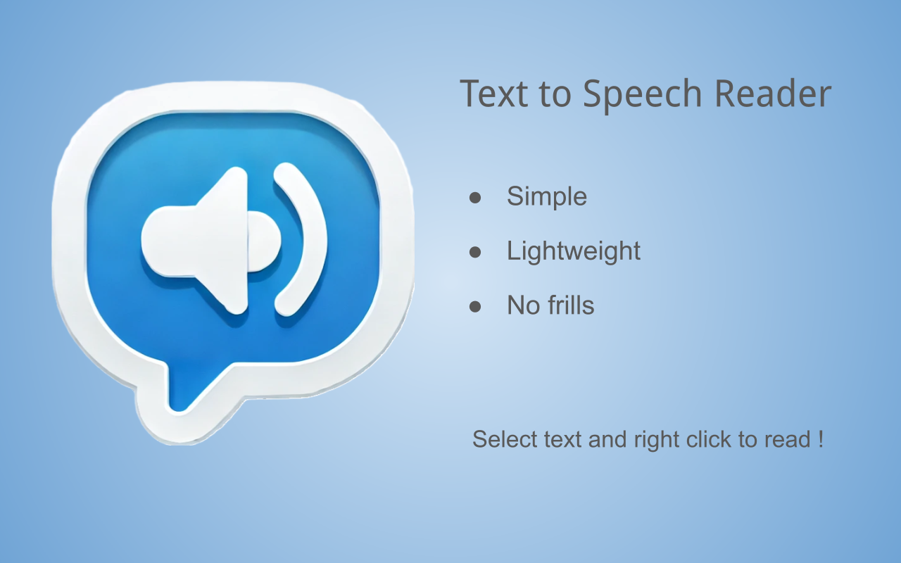 Text-to-Speech Reader