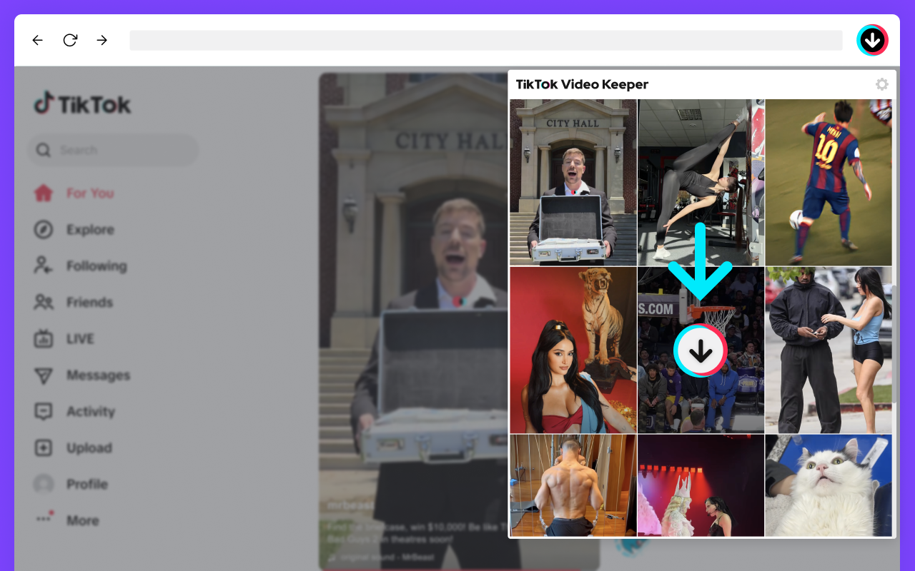 TikTok 下载器 – 保存无水印视频