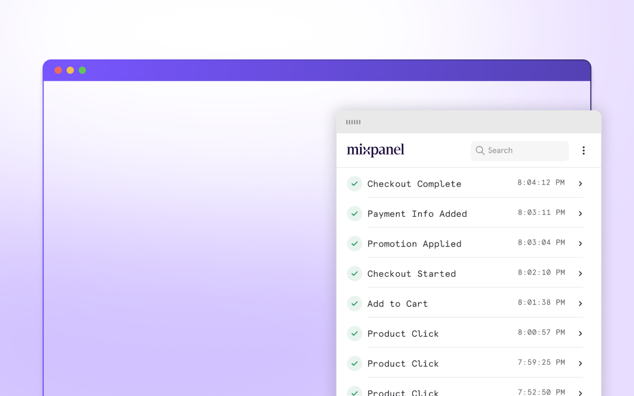 Mixpanel Data Inspector