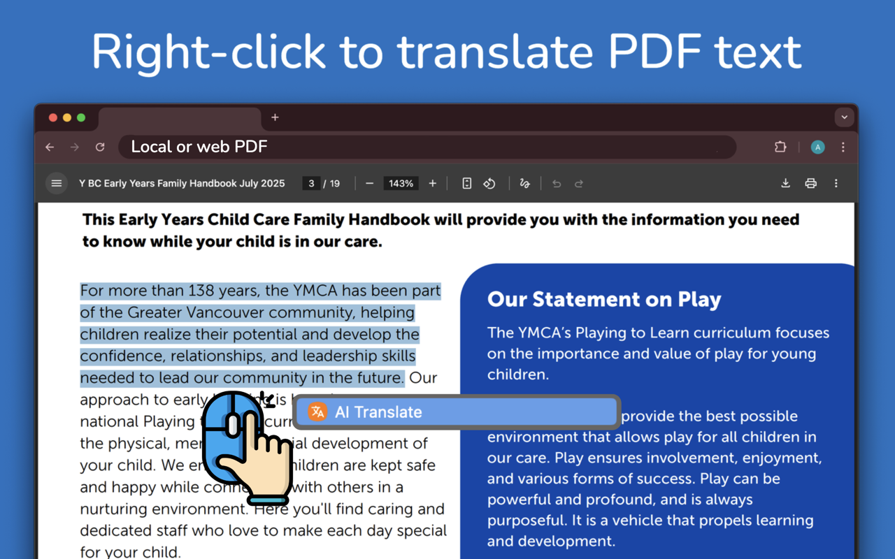 翻译 – Translate English to Chinese