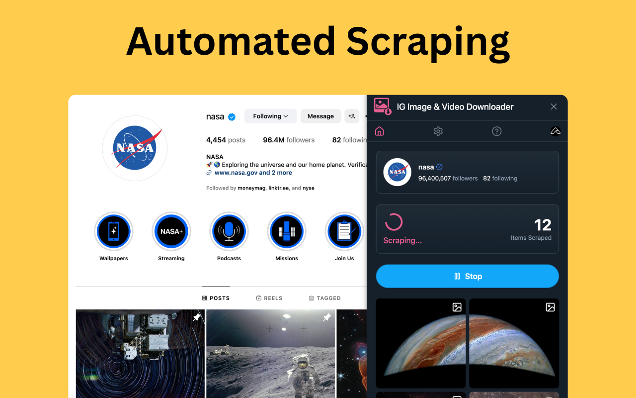 Image & Video Downloader for Ins