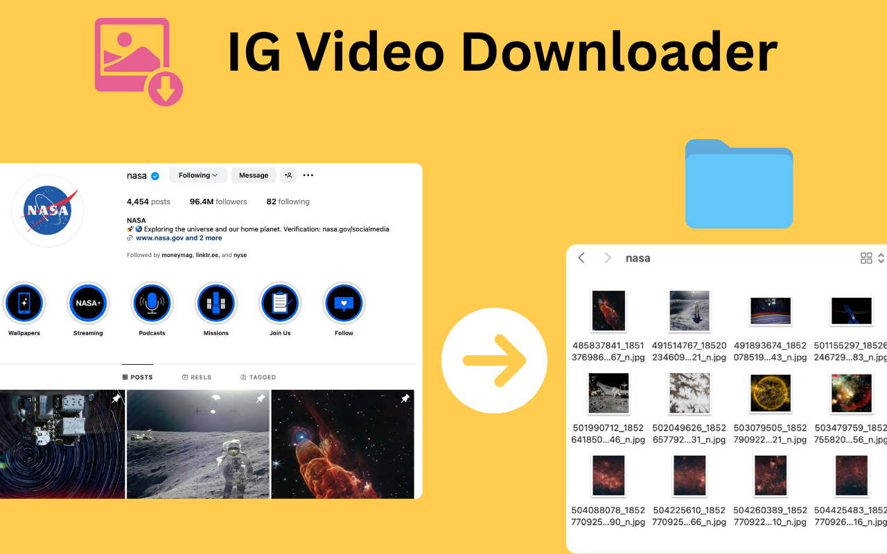 Image & Video Downloader for Ins