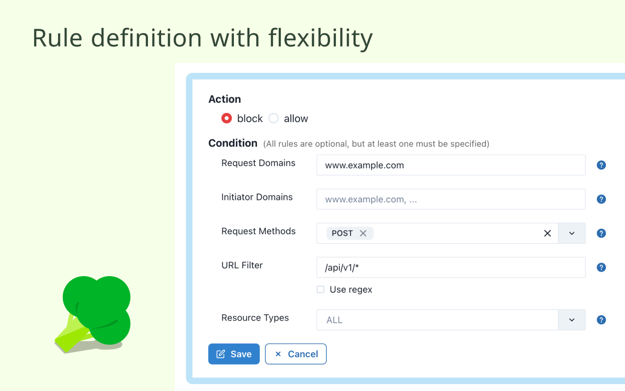 BLOCKoli - Web request blocker